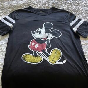 Women’s Disney Mickey Mouse Black T-Shirt
